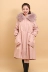 Áo khoác dạ nữ mùa đông Aotemei 2019 Vượt qua thời trang nữ Fur Fur liner - Faux Fur