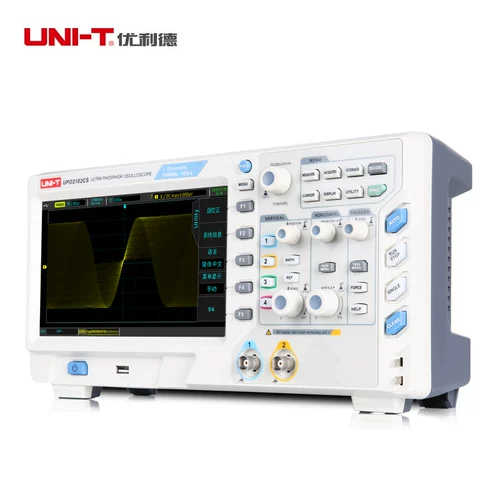 UPO2102CS/UPO2104CS Четырехканальный цифровой флуоресцентный флуоресцентный осциллограф 100 МГц полосы пропускания