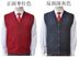 Mùa thu và mùa đông dày lên áo len trung niên đan lỏng áo khoác cashmere cashmere mở áo khoác nam cũ đồ vest Dệt kim Vest