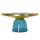 Masfino Nordic Bell Bell Coffee столик прозрачный кофейный столик из стеклянного колокола, сколько сторон