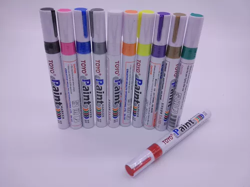 12 запуска бесплатная доставка Toyo Paint Pen Sa101 Авто ремонт ручка граффити -краски