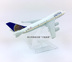 16 cm hợp kim máy bay mô hình United Airlines B747-400 CHÚNG TÔI doanh mô phỏng tĩnh máy bay mô hình đồ trang trí hành khách đồ chơi mô hình tĩnh Chế độ tĩnh