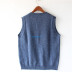 Mùa thu và mùa đông chất lượng tốt của nam giới vest mới kinh doanh không tay vest V-Cổ áo len dày áo len len vest Dệt kim Vest