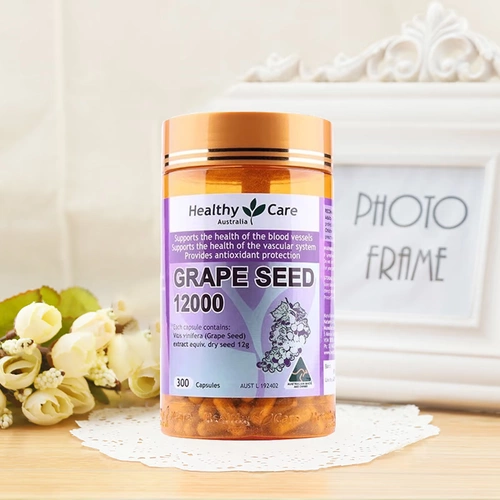 Австралийский здоровый уход за виноградными семенами HC High -Concentration Original Original Extracting Essence Capsule 300 Капсулы