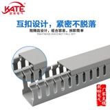 Синяя серая линия канавки 50 высокая -100 высокая экологическая изоляционная изоляция изоляция, дуговая анти-ARC PVC Пластик 60 широких коробок.