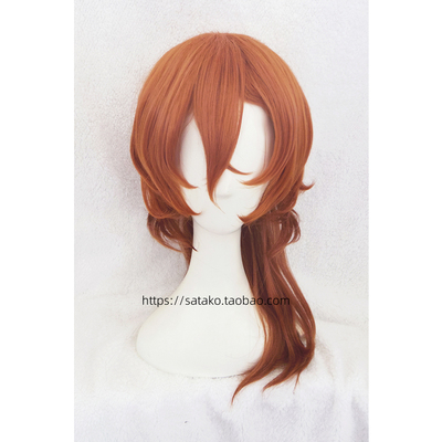 taobao agent AOI Simulation Scalp, Wenhao Nomo Zhongyuan Zhongzhong also COS wig messy slightly curly cosplay high temperature silk