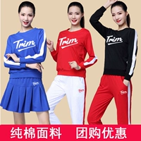 Осенний хлопковый спортивный комплект для спортзала подходит для мужчин и женщин для взрослых