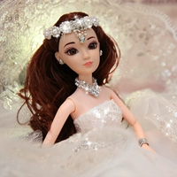 Đặc biệt cung cấp Barbie Vương Miện Ren Công Chúa Dress Up Pha Lê Giày DIY House jewelery Phụ Kiện Phổ Biến búp bê to