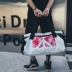 Túi du lịch nữ xách tay khoảng cách ngắn Phiên bản Hàn Quốc của đèn thủy triều công suất lớn mạng màu đỏ ra khỏi túi hành lý thể thao túi nam túi du lịch giá rẻ Túi du lịch