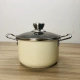 Белый 18 суповой горшок