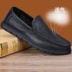 Mùa hè dép nam kinh doanh giày thường giày nam đế dày da lỗ rỗng giày thoáng khí đặt chân xu hướng thời trang - Sandal
