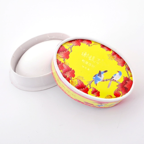 2 куска подлинного янчжоу xiefuchun утиное яйцо порошковое порошок садовый цветок роза Жасмин Османтус аромат 50g Отправить порошок трепетание