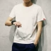 Mùa hè 2018 chính thức mới dành cho nam phiên bản Hàn Quốc của áo sơ mi chạm đáy tự tu với áo thun nam ngắn tay thuần khiết Áo phông ngắn