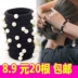 Hàn quốc headband tóc vòng tròn đầu hoa head tie tóc ban nhạc tóc dây tóc phụ kiện Nhật Bản và Hàn Quốc đơn giản ban nhạc cao su bold leather case