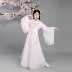 Sansheng Sanshi Shili Peach Blossom Lắc cùng một đoạn ánh sáng trắng Hanfu đêm của trẻ em Hua trang phục cô gái trang phục cổ tích - Trang phục trang phục trẻ em sequin Trang phục