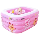 Детский бассейн для плавания для новорожденных, термос домашнего использования, надувная ванна, увеличенная толщина