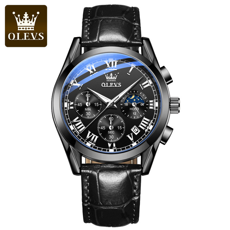 Oulishi Men's Watch Brand Fully Automatic Mechanical Belt Name Middle School Quartz_voghion.com