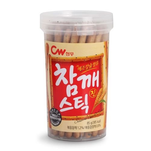 Вы видите описание!Южная Корея импортированная Qingyou Sesame Stick Biscuits 85G маленькие дети детское питание палец закуски 9м