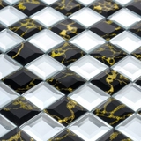 Хрустальная стеклянная мозаика бесшовная шлифовальная зеркальная барная барная комната Дом гостиная крыльца телевизор Фоновая стена стена наклейка плитка клей