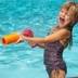 Trẻ em lớn, vừa và nhỏ súng bọt an toàn đồ chơi chất lượng tốt kỳ nghỉ thuận tiện để mang em bé bơi chơi nước Súng đồ chơi trẻ em