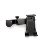 Мобильный телефон iPad Clip, зажатый на микрофонной стойке в прямом эфире, чтобы сфотографировать горизонтальный вертикальный вращение.