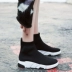Ins siêu giày lửa mới vớ đàn hồi giày nữ Hàn Quốc phiên bản của ulzzang cao để giúp giày vớ giày thể thao thoáng khí