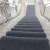 Nhập Mall Hành Lang Đôi Sọc Mã Hóa Rãnh Hiệu Quả Loại Bỏ Bụi Thảm Không trơn trượt Mat Mat PVC Composite Mat