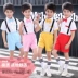 Ngày của trẻ em Ngày của Trẻ Em Quần Yếm Có Dây Đeo Trang Phục Tiểu Học và Trung Học Trường Điệp khúc Trai Recital Hiện Host Dress Trang phục