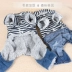 Quần áo chó con Teddy quần áo bốn chân Teddy quần áo mùa thu và mùa đông hơn quần áo búp bê Xiong Bomeiji quần áo thú cưng - Quần áo & phụ kiện thú cưng