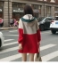 Phụ nữ mang thai mùa thu mẫu thời trang 2018 phiên bản Hàn Quốc mới của bộ đồ hai dây rời cộng với áo len nhung cho mẹ áo khoác mùa đông áo váy cho bà bầu Áo thai sản