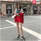 Phụ nữ mang thai mùa thu mẫu thời trang 2018 phiên bản Hàn Quốc mới của bộ đồ hai dây rời cộng với áo len nhung cho mẹ áo khoác mùa đông áo váy cho bà bầu Áo thai sản