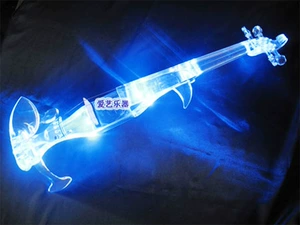 Изысканная маленькая электронная скрипка со стразами