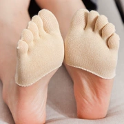 Vớ ngón tay của phụ nữ Giày cao gót vô hình Mang bàn chân trước Vớ vô hình Mùa xuân hè Mới Vớ chân phụ nữ