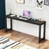 Bàn tròn máy tính nhà bàn bàn bằng tường hẹp bàn học bàn phòng ngủ bàn hình chữ nhật tùy chỉnh - Bàn Bàn