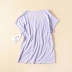 Thời trang giản dị ngắn tay T-Shirt cá tính giả hai mảnh đặt vòng cổ áo thun mùa hè của phụ nữ áo khoác thoải mái thông gió voan