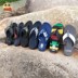 Lao Wan VANS nam giới và phụ nữ thể thao giản dị giày bãi biển, chân chèo, dép, dép chính hãng flip-flops VN-0ZTF1G8 dép tổ ong Dép thể thao