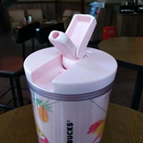 Starbucks, летний розовый динамичный блестящий пластиковый стакан, 2018