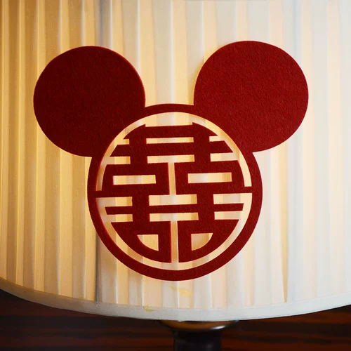 Микки не -слоянный бархатный свадебный комната декоративная свадебная схема.