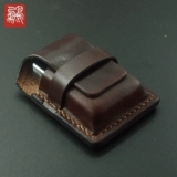 Кожаная зажигалка ручной работы, индивидуальный ретро чехол, делается под заказ