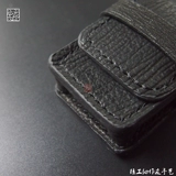 Зажигалка ручной работы, чехол, черная сумка для техники, делается под заказ, из натуральной кожи, простой и элегантный дизайн