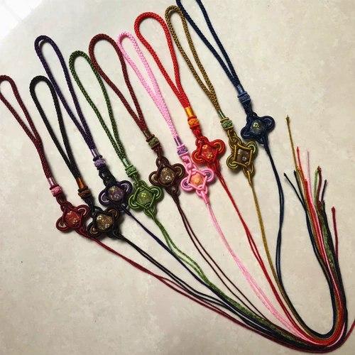 Многоцветная изысканная китайская подвеска, DIY