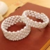 Trang sức Hàn Quốc Thời trang Hàn Quốc nhiều lớp ngọc trai kim cương uốn lượn vòng tay xoắn ốc Hàn Quốc rộng vòng tay nữ vòng tay vàng 18k Vòng đeo tay Cuff