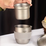 Дорожный ремесленник, чайный сервиз, металлический чай, чайная чашка для путешествий