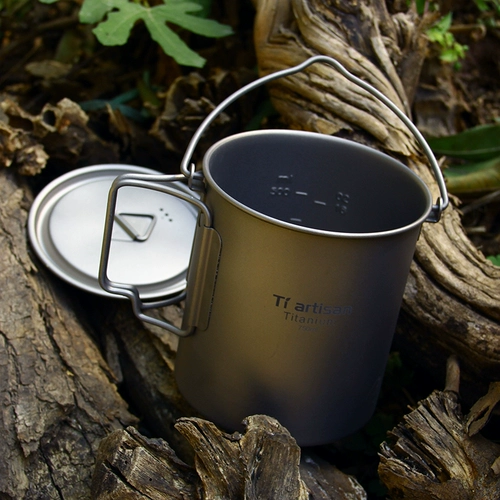 Дорожный складной портативный металлический ремесленник для путешествий, 750 мл