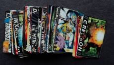 Коллекционные стикеры 数码兽战阵卡 jintrix对战卡 数码宝贝jintrix123张 第二弹