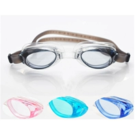 Kính bơi HD phẳng đồ bơi không thấm nước unisex bơi goggles kính màu rắn mắt kính bơi