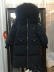 New Dongdaemun jeanette lỏng kích thước lớn dày phần dài siêu lớn cổ áo lông thú xuống áo khoác nữ eo trên đầu gối off mùa Xuống áo khoác