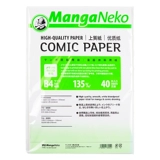 Comic Cat Manganeko Comic Оригинальная бумага на бумаге на бумаге B4/A4 | 135G/110G Анимационная бумага