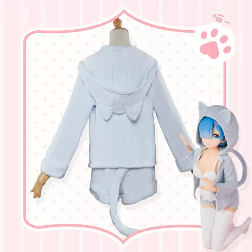 Аниме -жизнь re0 re0 re0 leharm's милая кошачья пижама косплей одежда