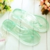 Mùa hè flip flops ladies jelly bãi biển trong suốt giày không trượt pha lê Hàn Quốc phiên bản của phòng tắm dép dép nhựa